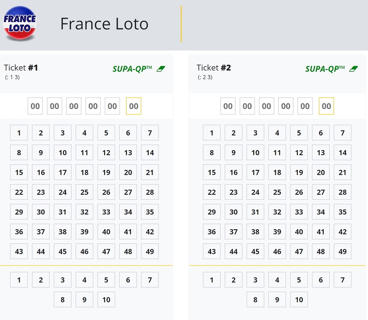 ticket to play france loto online